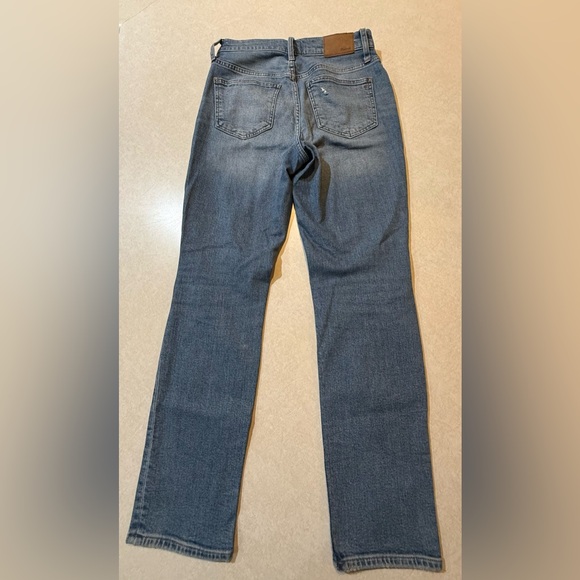 Madewell Distressed Skinny Jeans in Blue size 25 - Picture 5 of 10